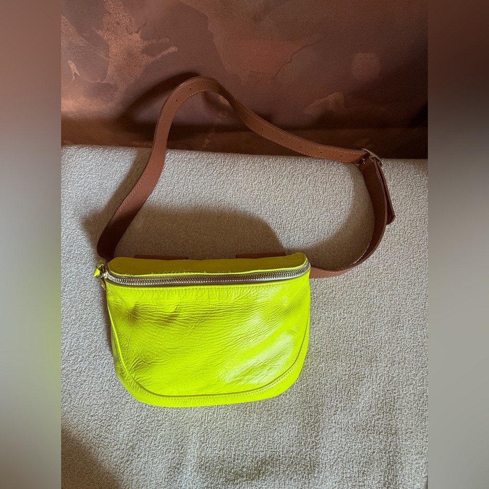 Clare V Neon Yellow Fanny
